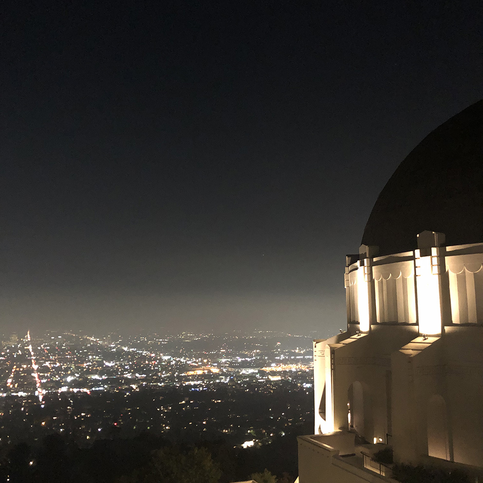 グリフィス天文台からの夜景