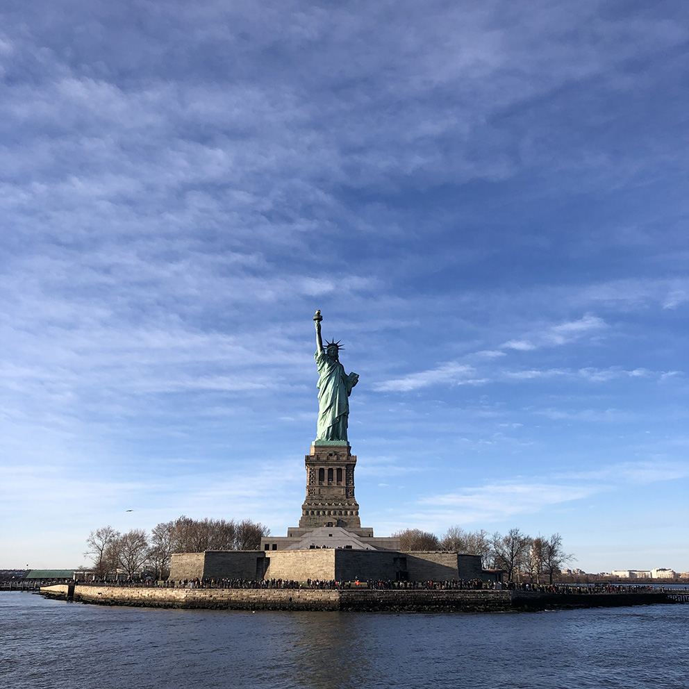 自由の女神の写真