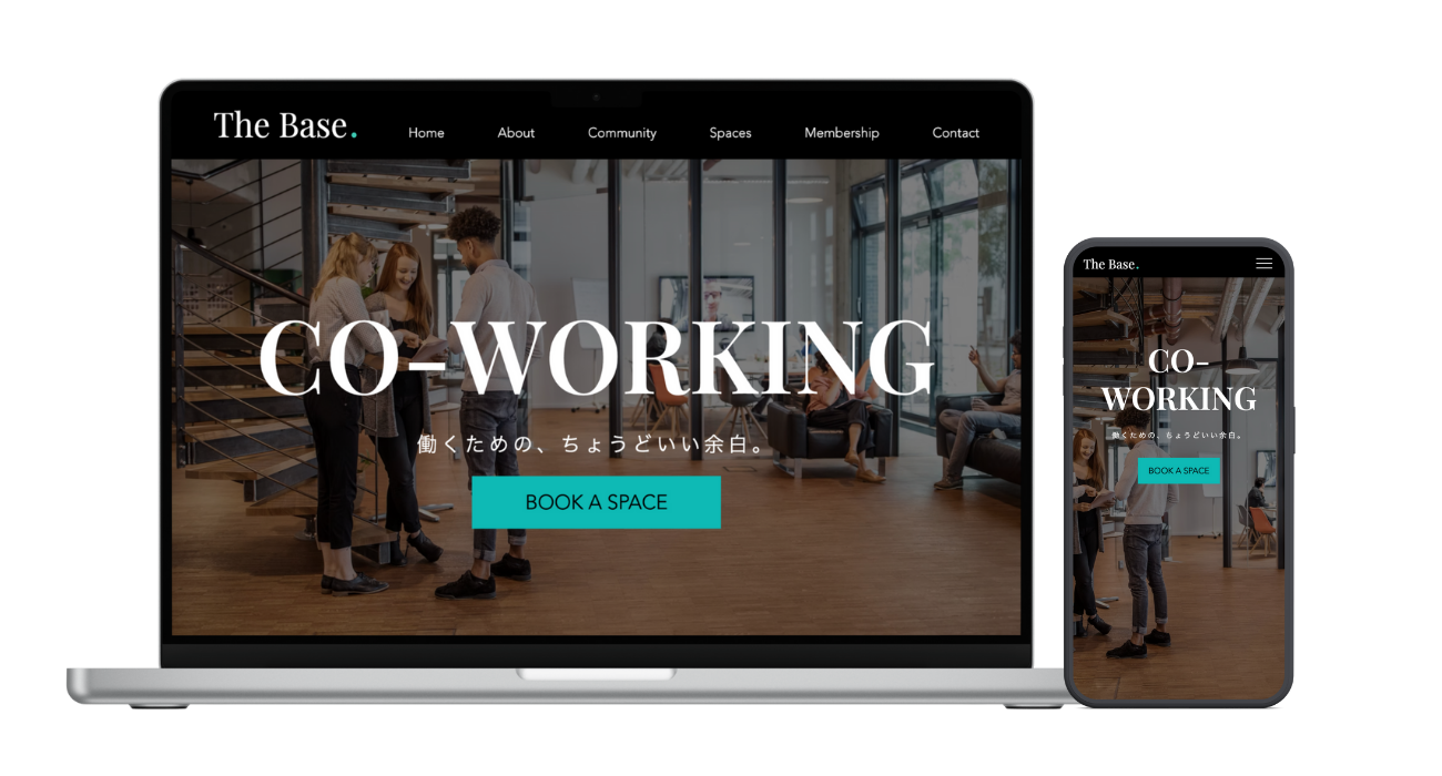 WEBサイト制作物の写真